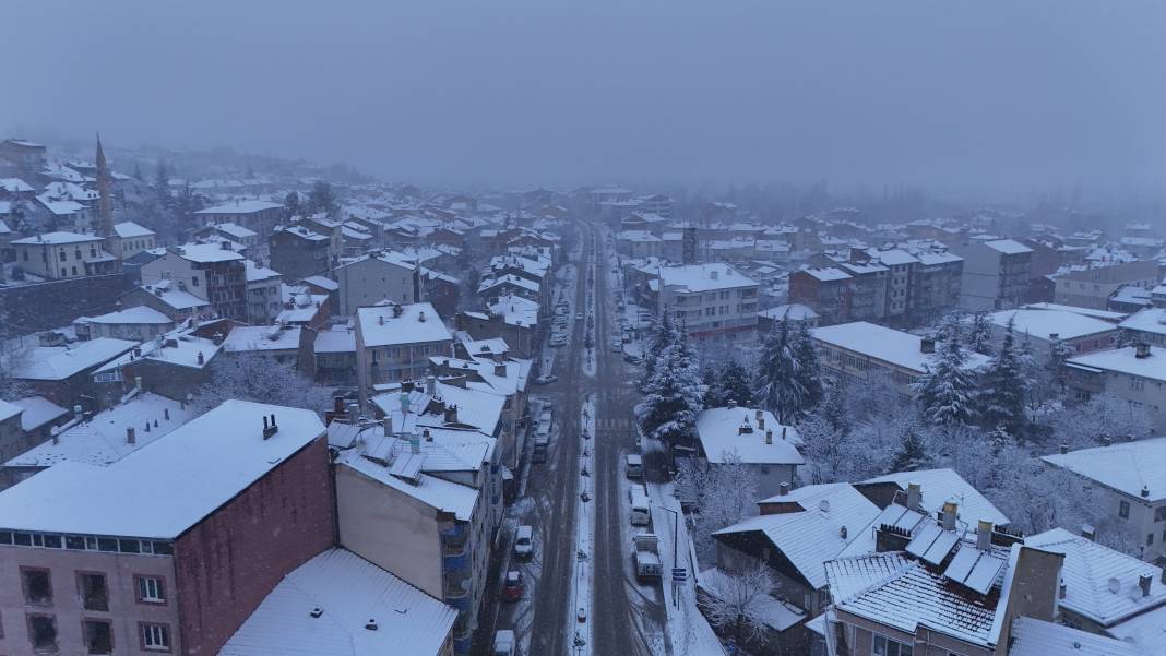 Konya’da kar kalınlığı 26 santime çıktı 7